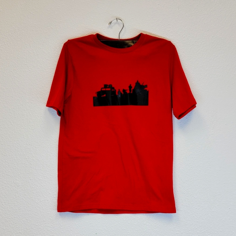 Boys Red Graphic T Shirt
